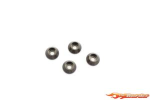 Kyosho Head Washer 3mm Gun Metal (4) W0148GM