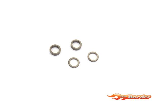 Kyosho Aluminium Collar 5X7X1mm (2) - Gun Metal W0149GM