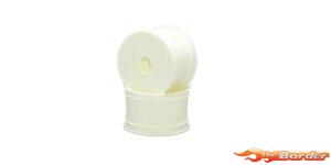 Kyosho Rear Wheel 1:10 Lazer-RB7 (2) 2.2' White - Ifmar W5202WB