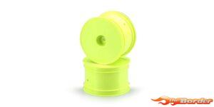 Kyosho Rear Wheel 1:10 Lazer-RB7 (2) 2.2' Yellow - Ifmar W5202YB