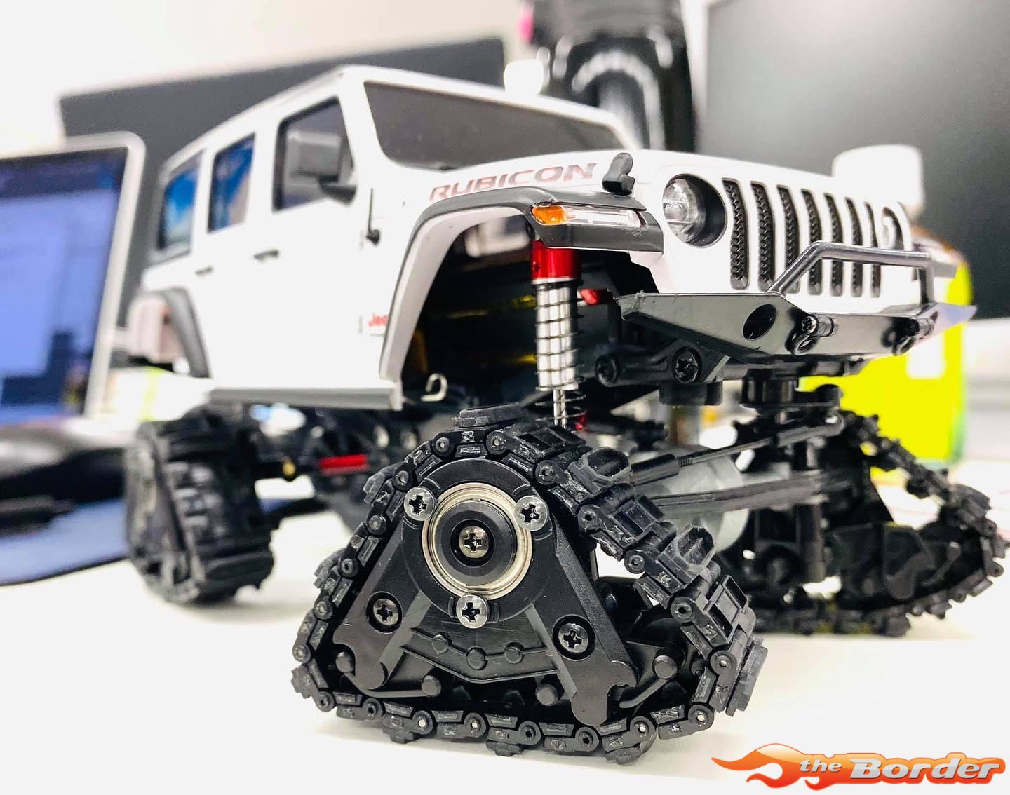 Kyosho Belt Crawler Unit Catappi (4) (for Mini-Z 4x4 MX-01) MJ202006 - Afbeelding 4