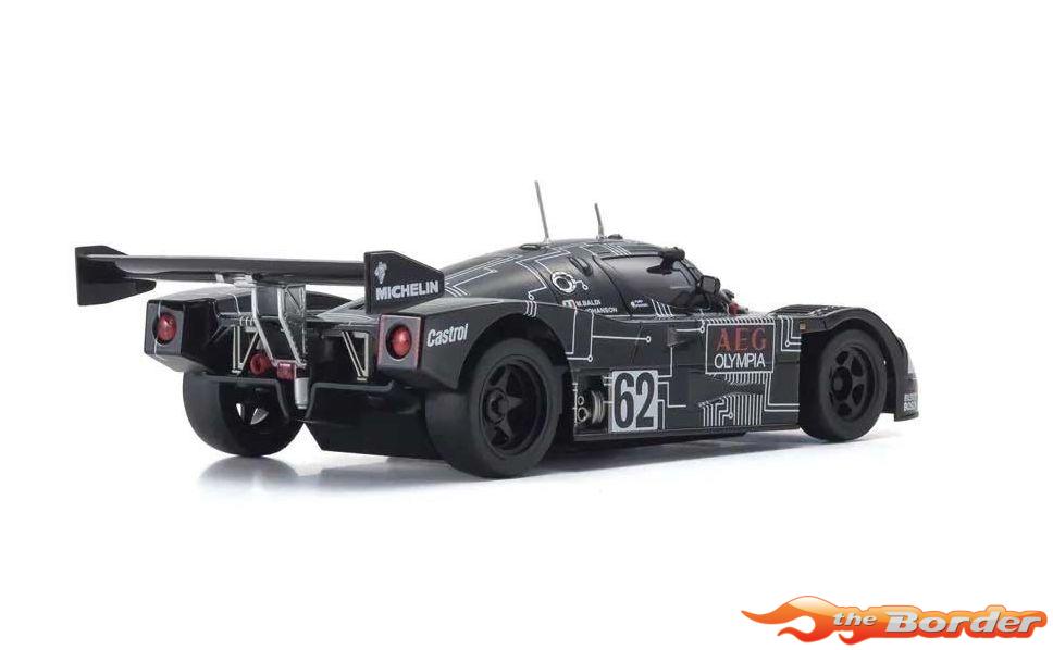 Kyosho Mini-Z Body Set Sauber No.62 AEG LM 1988 Silver (W-LM) MZP345AG - Afbeelding 3