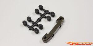 Kyosho Suspension Holder RB6-RB7 (RR-Mid) Aluminium - Gun Metal UMW707