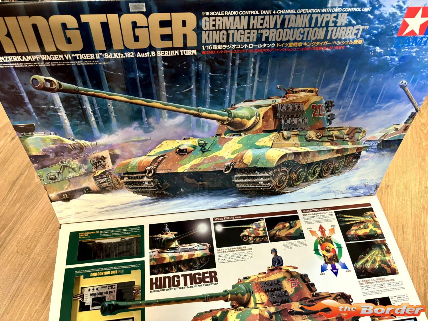 Tamiya 1/16 German King Tiger - Full Option Edition 56018 - Afbeelding 15