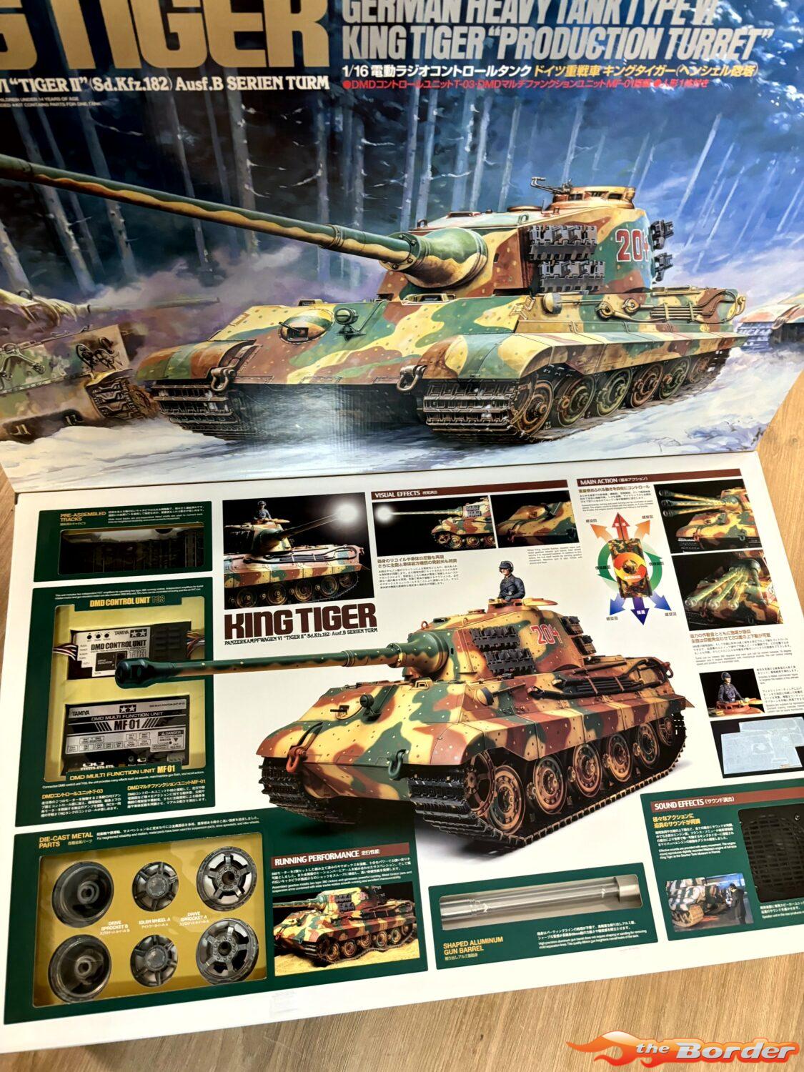 Tamiya 1/16 German King Tiger - Full Option Edition 56018