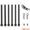 Tamiya TA08R/Pro Reinforced Rear Body Mounts (2) 22085 - Afbeelding 2