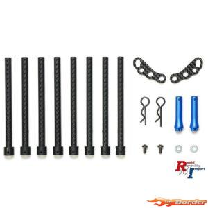 Tamiya TA08R/Pro Reinforced Rear Body Mounts (2) 22085