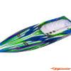 Traxxas Spartan SR Hull w/Green Graphics (Fully Assembled) 10315-GRN