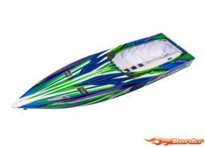 Traxxas Spartan SR Hull w/Green Graphics (Fully Assembled) 10315-GRN