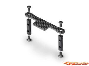XRAY Alu Servo Holders & Graphite Bridge 326202