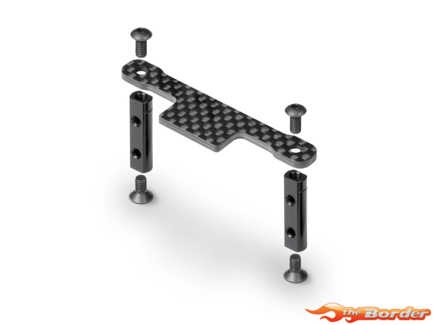XRAY Alu Servo Holders & Graphite Bridge 326202