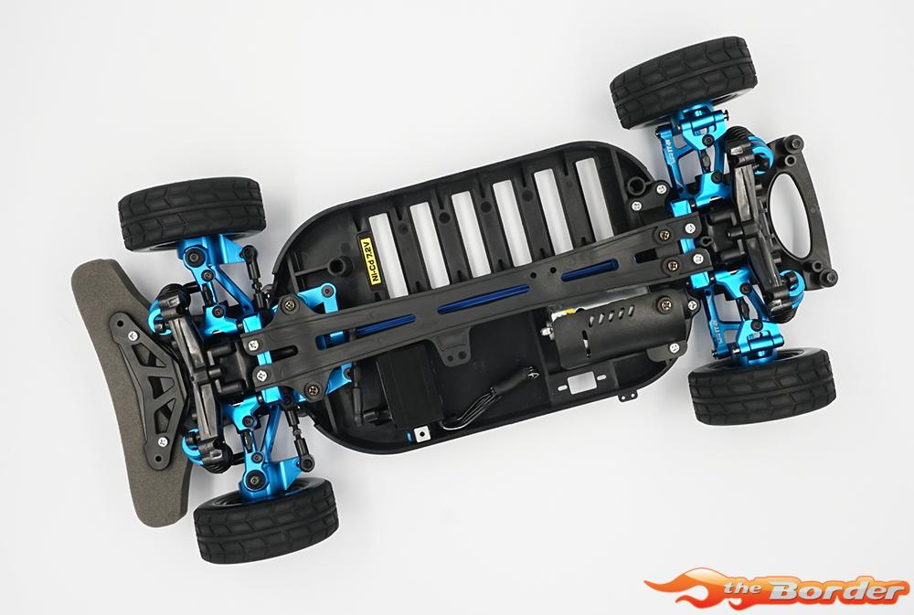 Yeah Racing Aluminium Performance Conversion Kit Blue for Tamiya