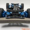 Yeah Racing Aluminium Rapid Performance Upgrade Kit Blue for Tamiya TT-01E TATT-S06BU - Afbeelding 5