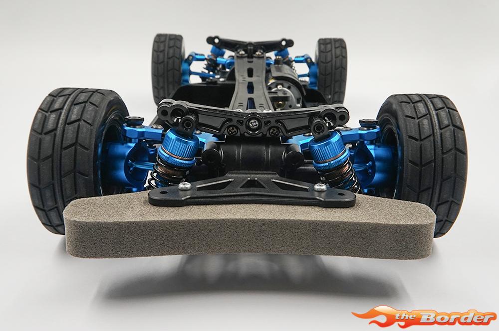 Yeah Racing Aluminium Rapid Performance Upgrade Kit Blue for Tamiya TT-01E TATT-S06BU - Afbeelding 5