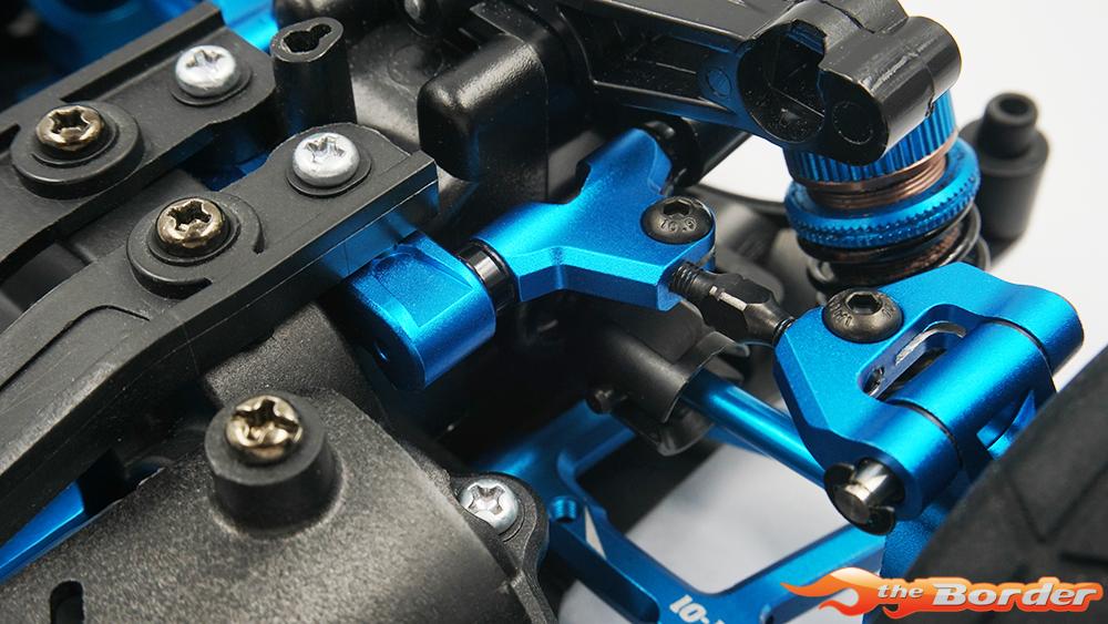 Yeah Racing Aluminium Rapid Performance Upgrade Kit Blue for Tamiya TT-01E TATT-S06BU - Afbeelding 9