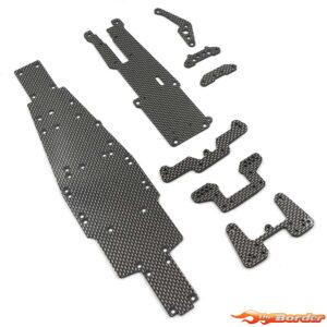 Yeah Racing Carbon Upgrade Set for Kyosho Optima Mid KYOP-S01BK/S