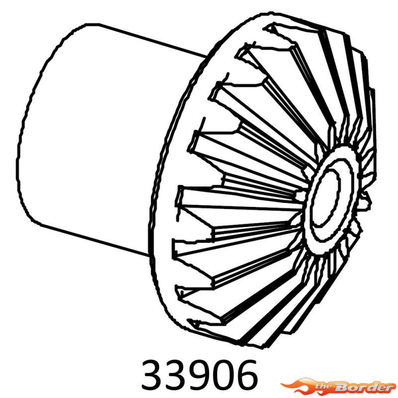 CrossRC Emo X - Big Bevel Gear Of Automobile Differential 97401110