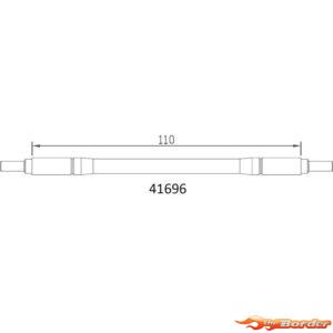 CrossRC Emo X - Car Chassis Top Link 97401101