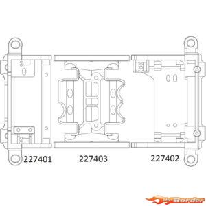 CrossRC Emo X - Car Frame Beam (Ii) 97401115