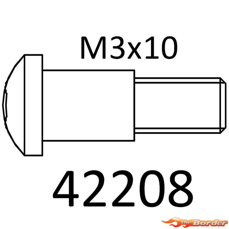 CrossRC Emo X - Car Seat C Screw 97401126