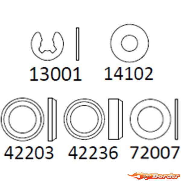 CrossRC Emo X - Gasket Assembly For Transmission 97401068