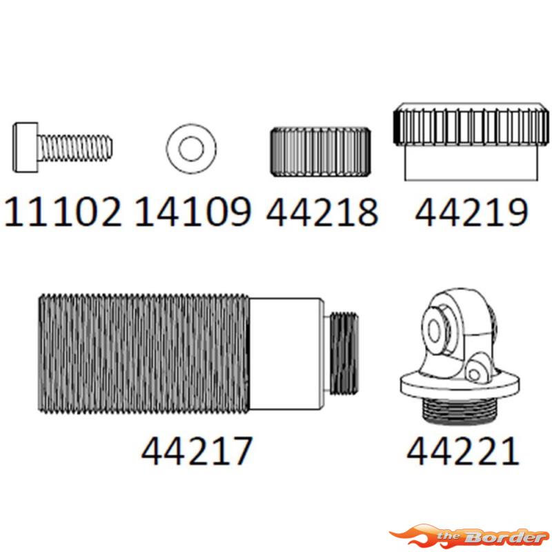 CrossRC Emo X - Shock Absorber Sleeve 97401065