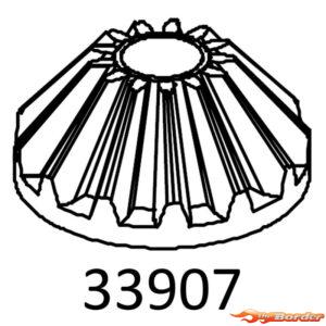 CrossRC Emo X - Small Bevel Gear Of Automobile Differential 97401109