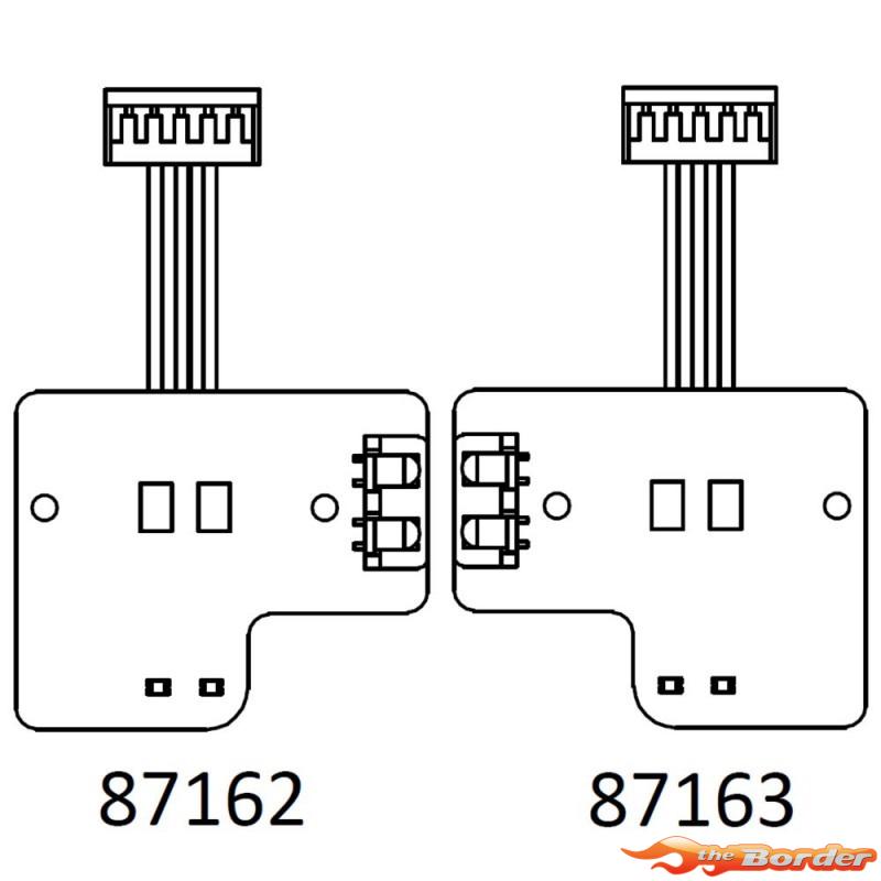 CrossRC Emo X2 - Front Light Panel 97401157