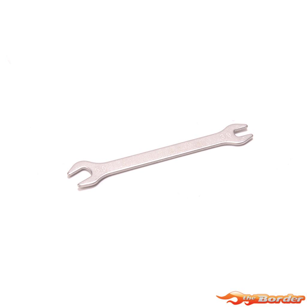 Schumacher Steel Spanner 3.9/5.5mm - Mi9 U8759