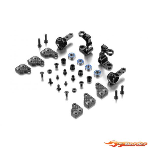 XRAY XB2'24 Alum. Steering Blocks & C-Hubs Set 320904