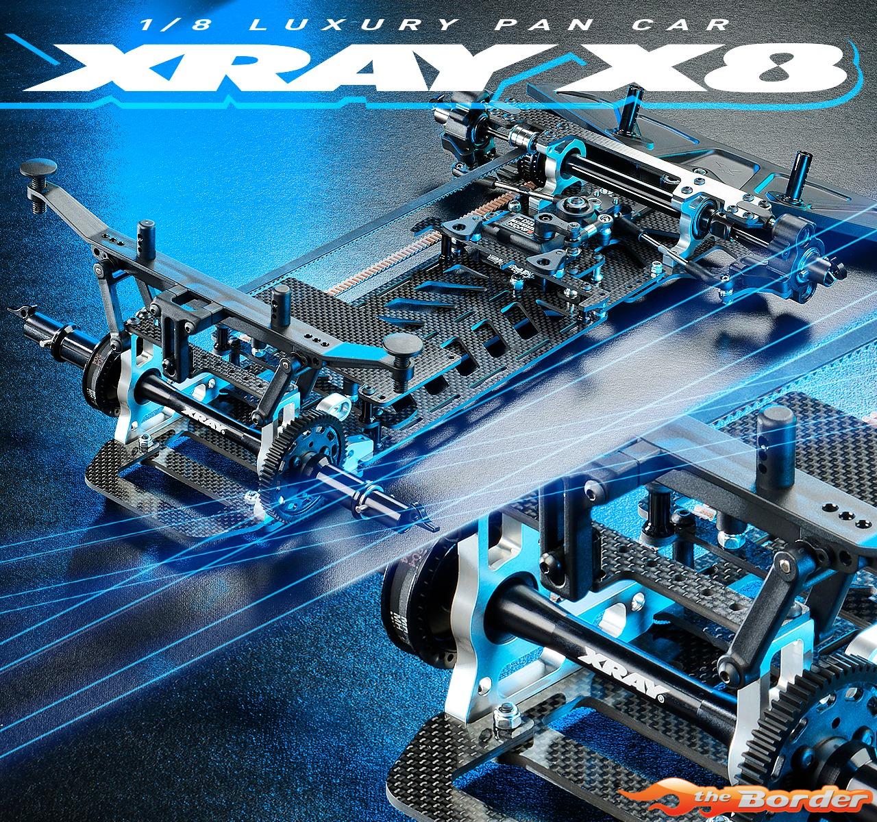 XRAY X8 - 1/8 Luxury Electric On-Road Pan Car 340500 - Afbeelding 4