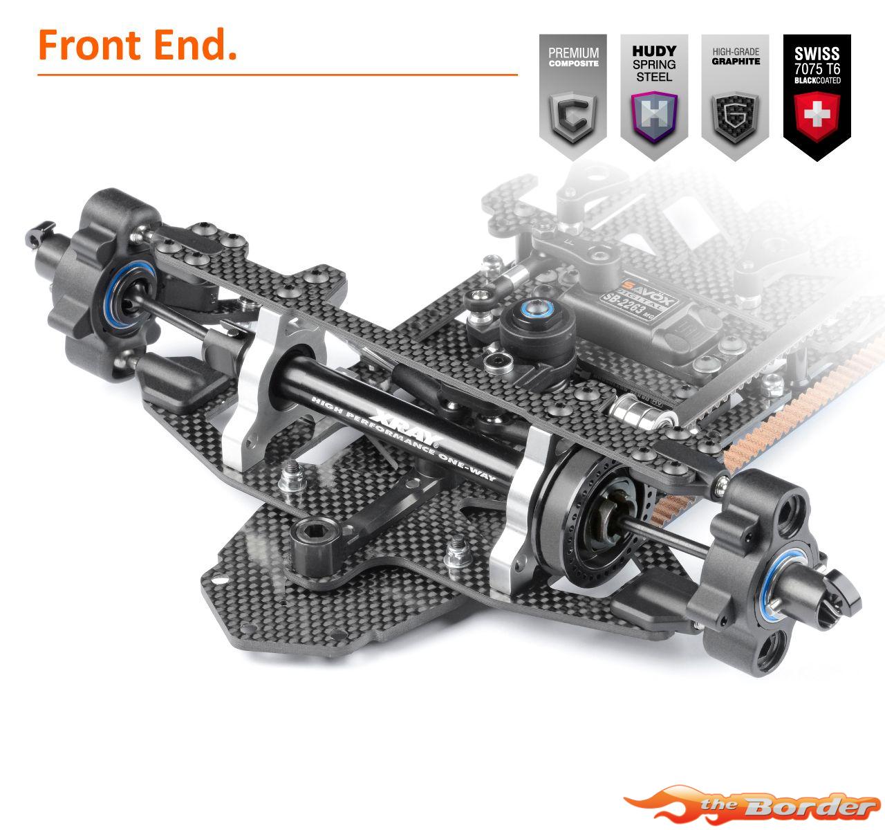 XRAY X8 - 1/8 Luxury Electric On-Road Pan Car 340500 - Afbeelding 5
