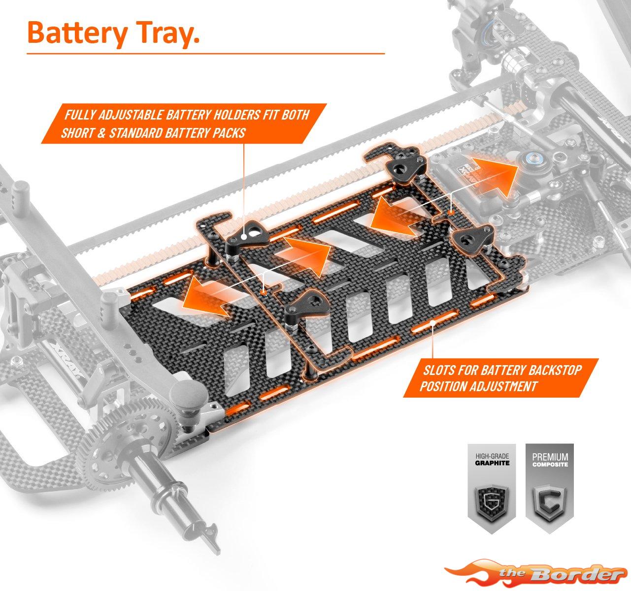 XRAY X8 - 1/8 Luxury Electric On-Road Pan Car 340500 - Afbeelding 6