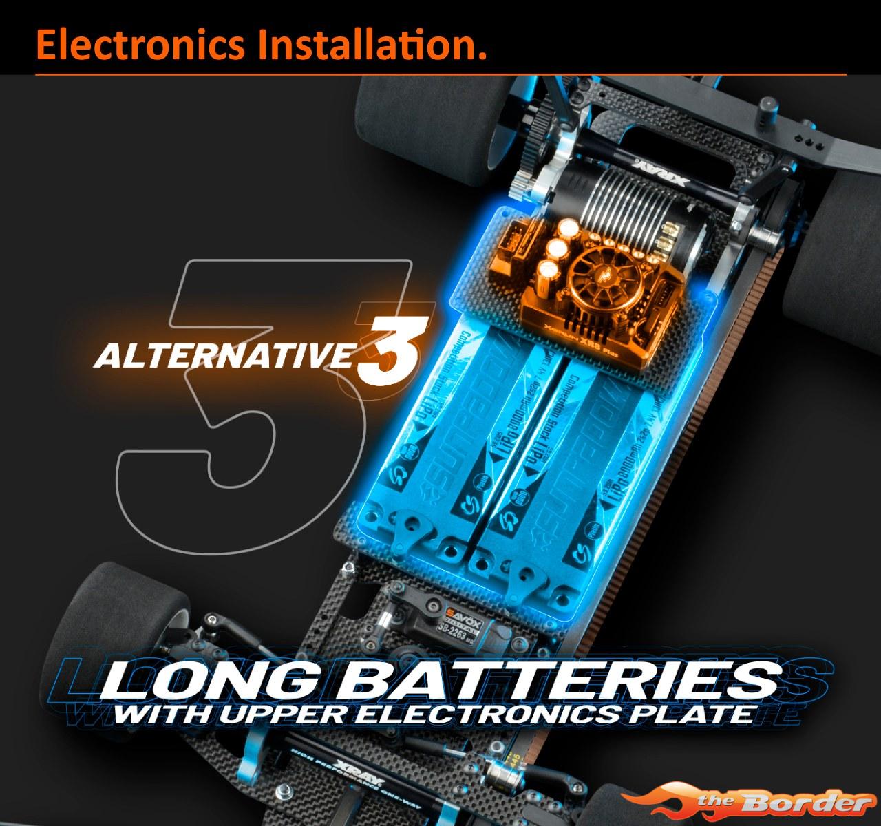 XRAY X8 - 1/8 Luxury Electric On-Road Pan Car 340500 - Afbeelding 8