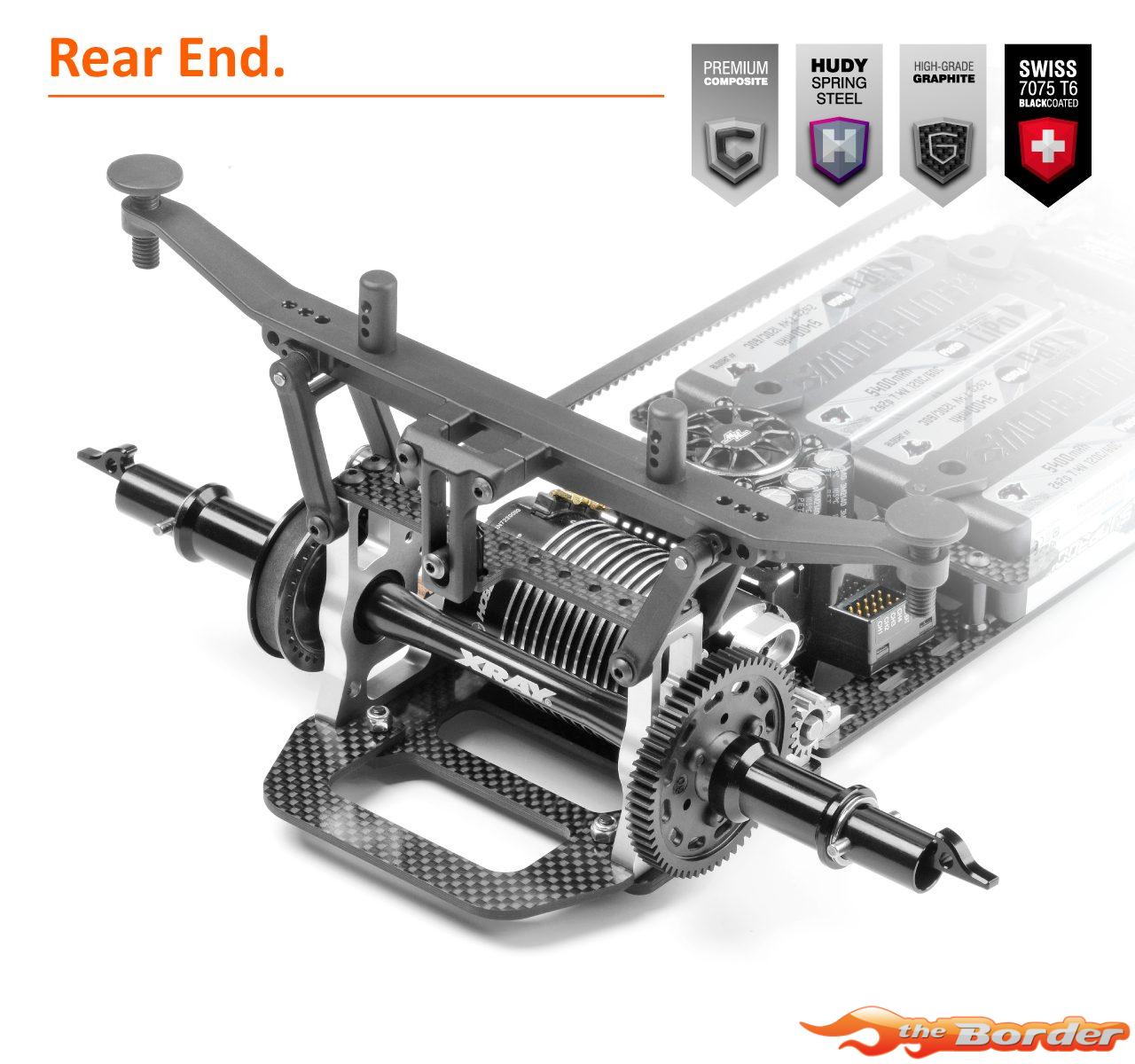 XRAY X8 - 1/8 Luxury Electric On-Road Pan Car 340500 - Afbeelding 12