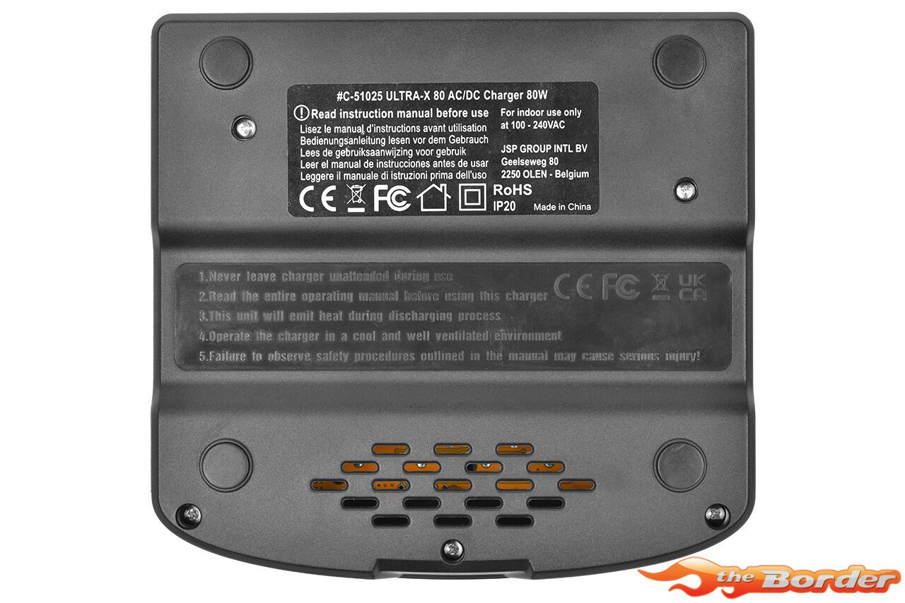 Corally Ultra-X 80 AC/DC Lader 1-6S C-51025-EU - Afbeelding 7