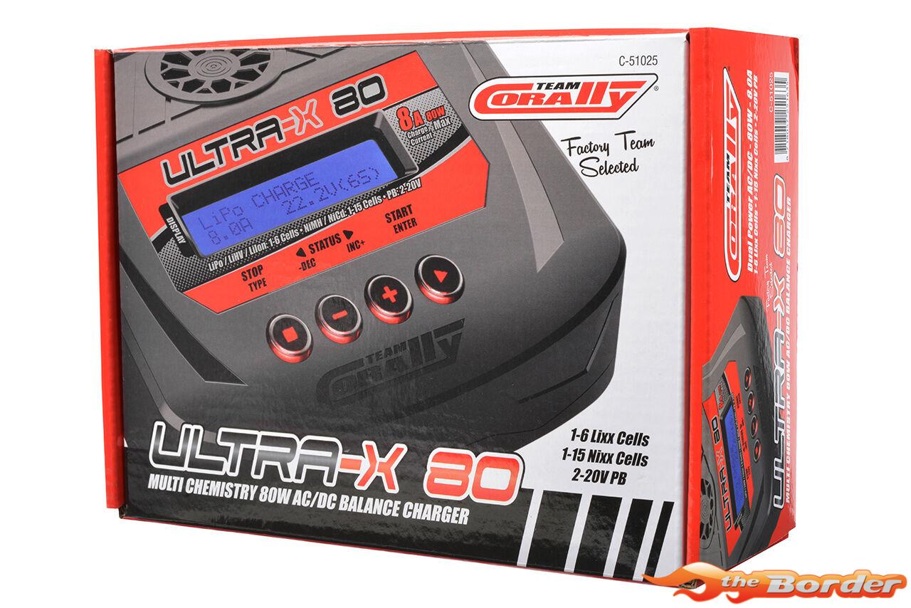 Corally Ultra-X 80 AC/DC Lader 1-6S C-51025-EU - Afbeelding 9