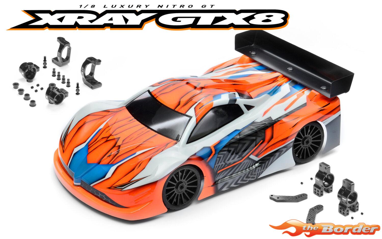 XRAY GTX’27 1/8 Luxury Nitro On-Road GT Car 350506 - Afbeelding 3