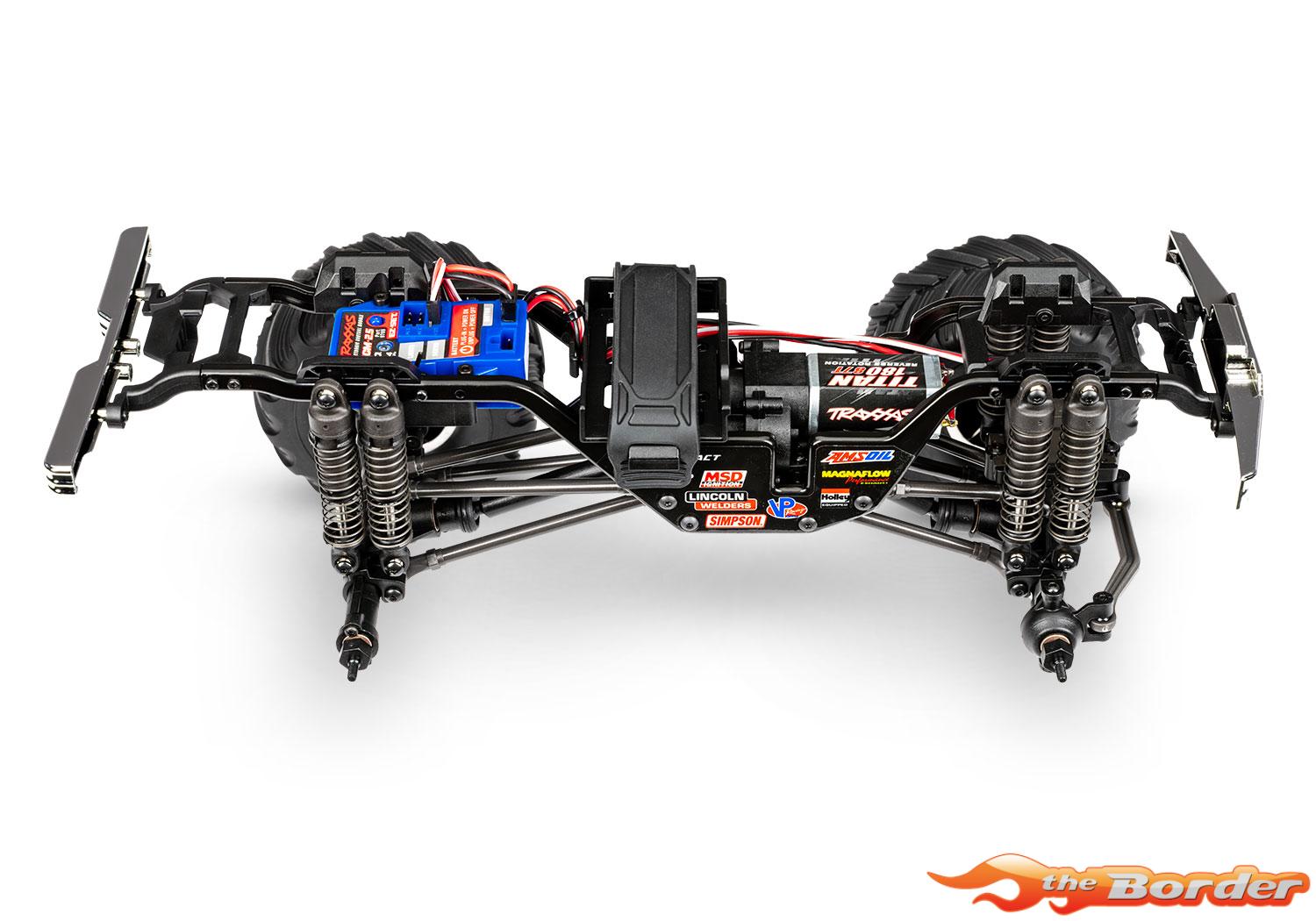 Traxxas TRX-4MT 1/18 Mini Monster Truck 4WD Chevrolet K10 Truck (RTR inclusief batterij/oplader) 98064 - Afbeelding 6