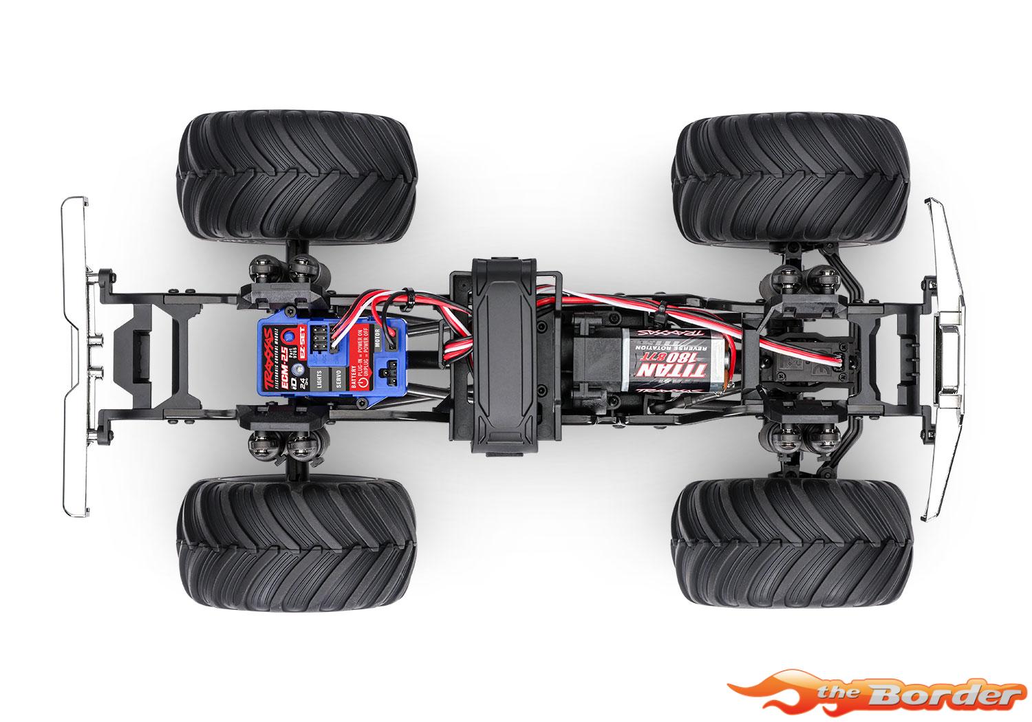 Traxxas TRX-4MT 1/18 Mini Monster Truck 4WD Chevrolet K10 Truck (RTR inclusief batterij/oplader) 98064 - Afbeelding 7