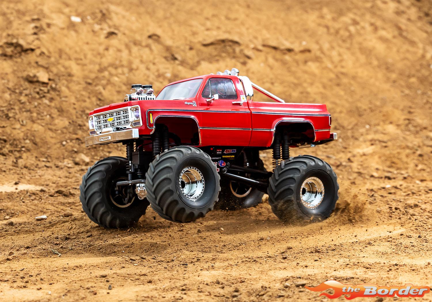 Traxxas TRX-4MT 1/18 Mini Monster Truck 4WD Chevrolet K10 Truck (RTR inclusief batterij/oplader) 98064 - Afbeelding 11