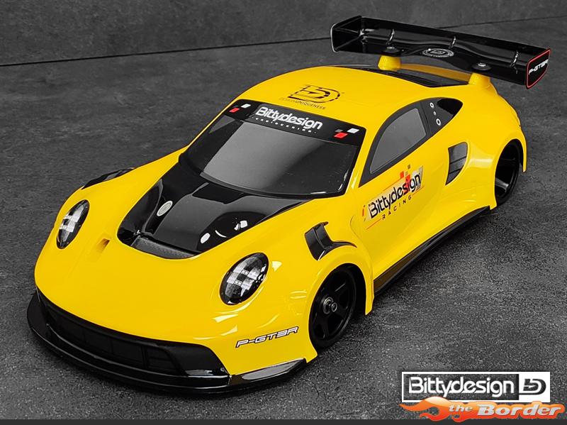 BittyDesign P-GT3R 1/12 Supastox Clear Body BD-GT12-PGT3R - Afbeelding 4