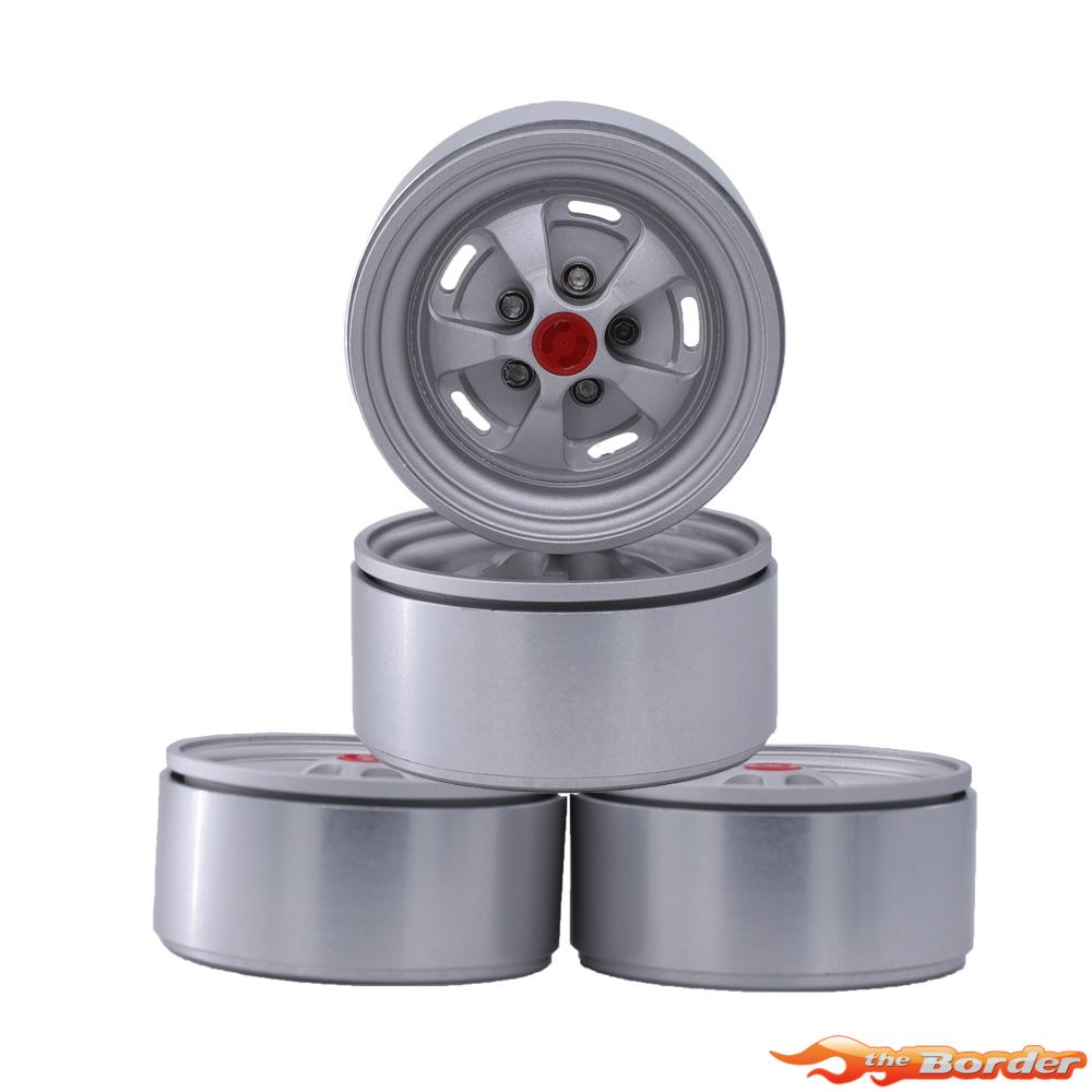 BRP 1.9'' Aluminum Classic Beadlock Crawler Wheels 4pcs/set DTCW03004