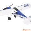 EZ-Wings Mini Cub S2 High-wing RTF 450mm (met 2 accu's) incl. attitude stabilisation (Blauw/Wit) - Afbeelding 9