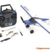 EZ-Wings Mini Cub S2 High-wing RTF 450mm (met 2 accu's) incl. attitude stabilisation (Blauw/Wit) - Afbeelding 2