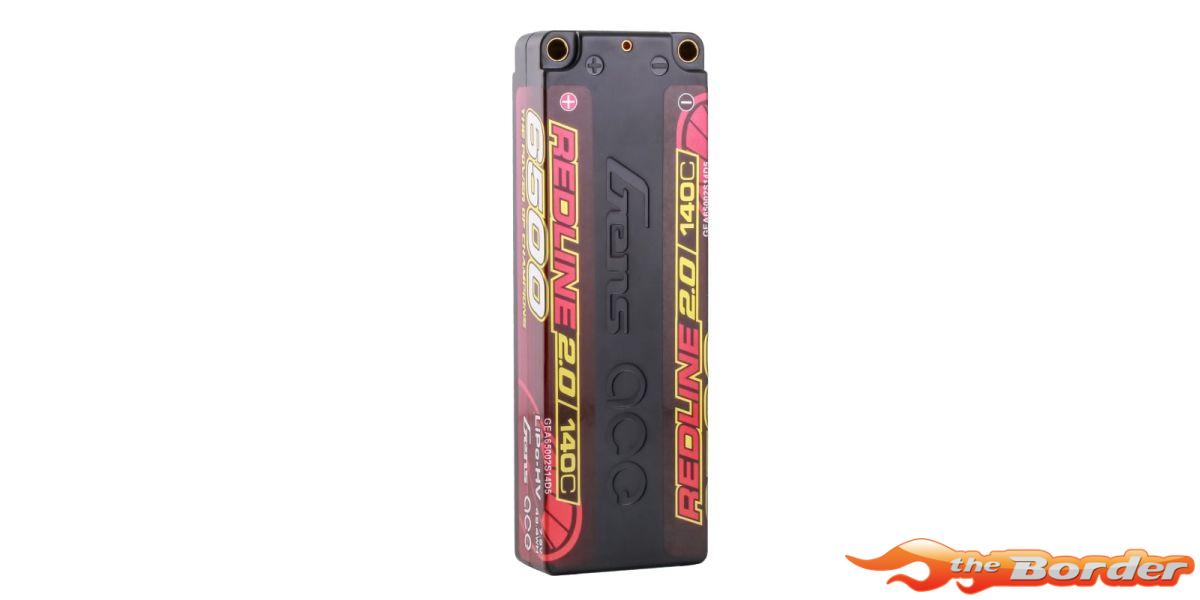 GensAce Redline 2.0 2S HV 7.6V -140C 6500mAh 65002S14D5 - Afbeelding 3