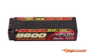 GensAce Redline 2.0 2S HV 7.6V -140C 9600mAh 96002S14D5