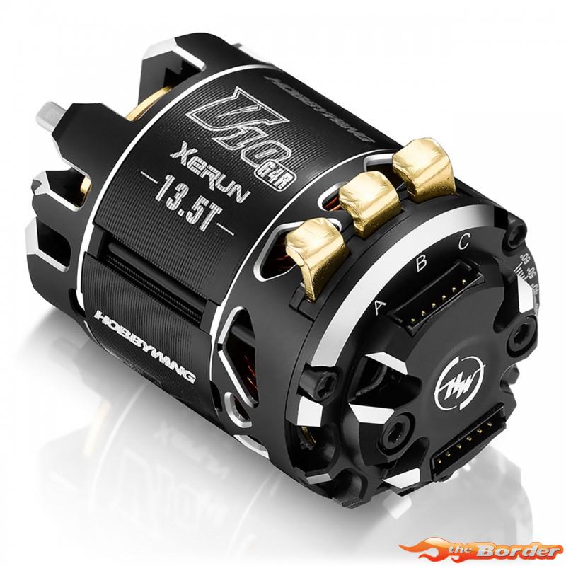 Hobbywing XERUN V10 Sensored BL Motor G4R 13.5T 30401749 - Afbeelding 4
