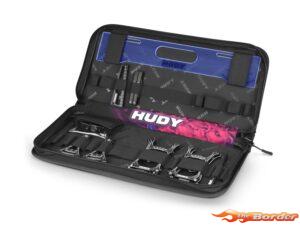 Hudy Set-Up Station & Set-Up Tools + Carrying Bag For 1/8 GT 109651