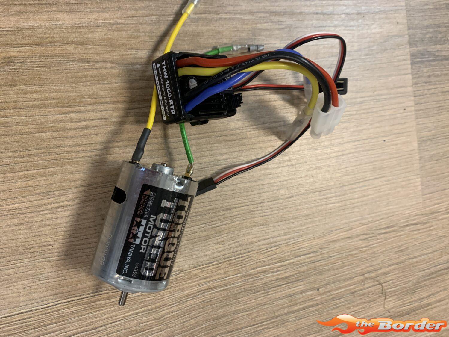 Tamiya Combo Torque Tuned Motor 25T + Hobbywing 1060 - Afbeelding 5